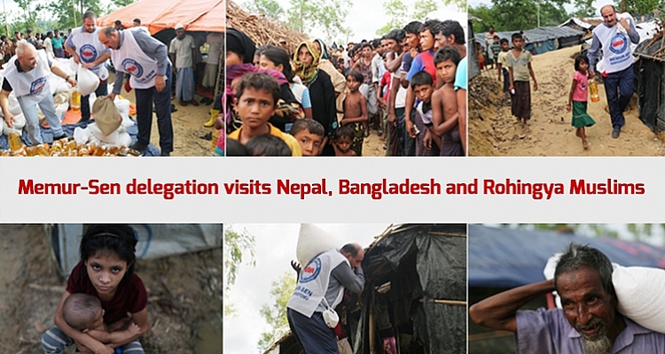 Memur-Sen Delegation visits Nepal, Bangladesh and Rohingya Muslims